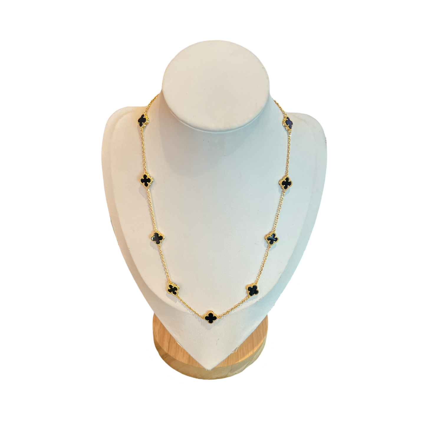 Alhambra Black Onyx Necklace
