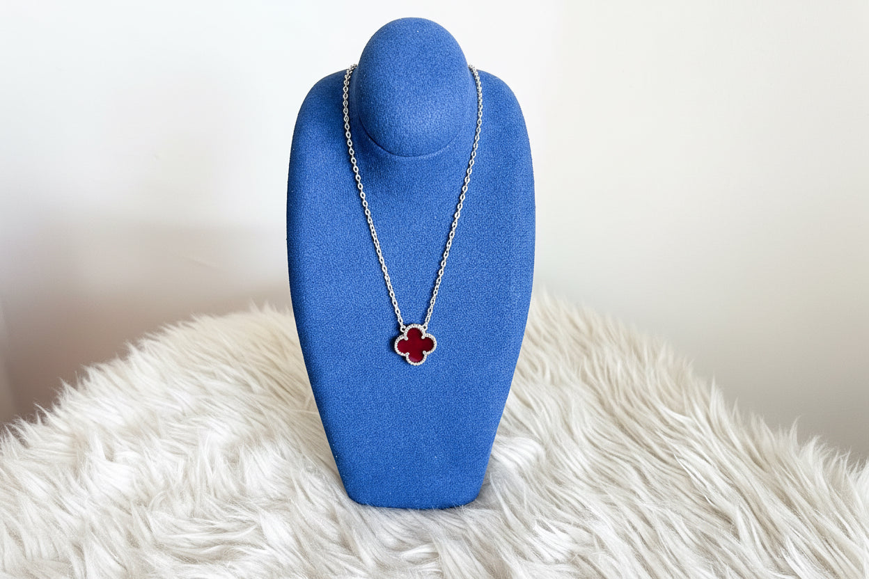 Alhambra Carnelian Necklace