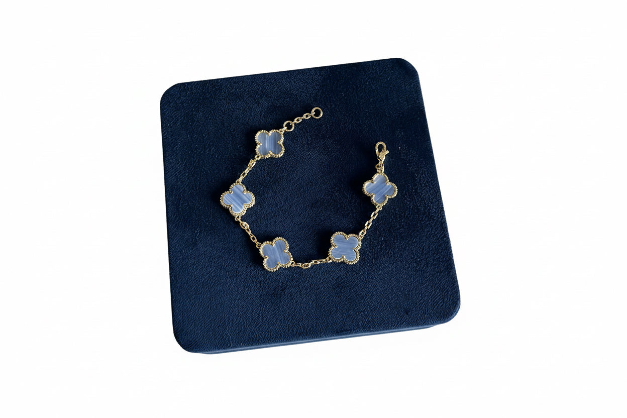 Alhambra Chalcedony Bracelet