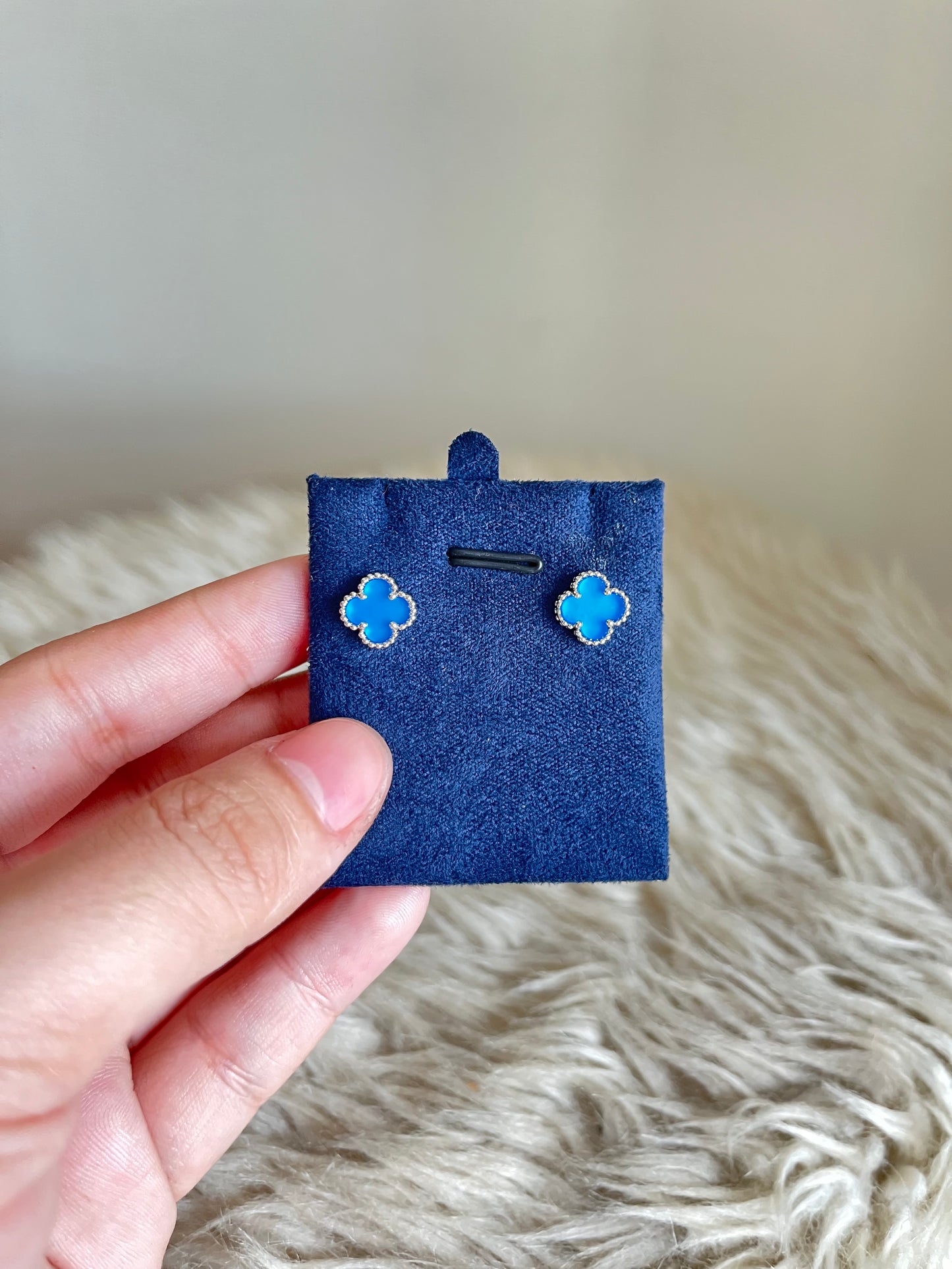Alhambra Agate Earrings