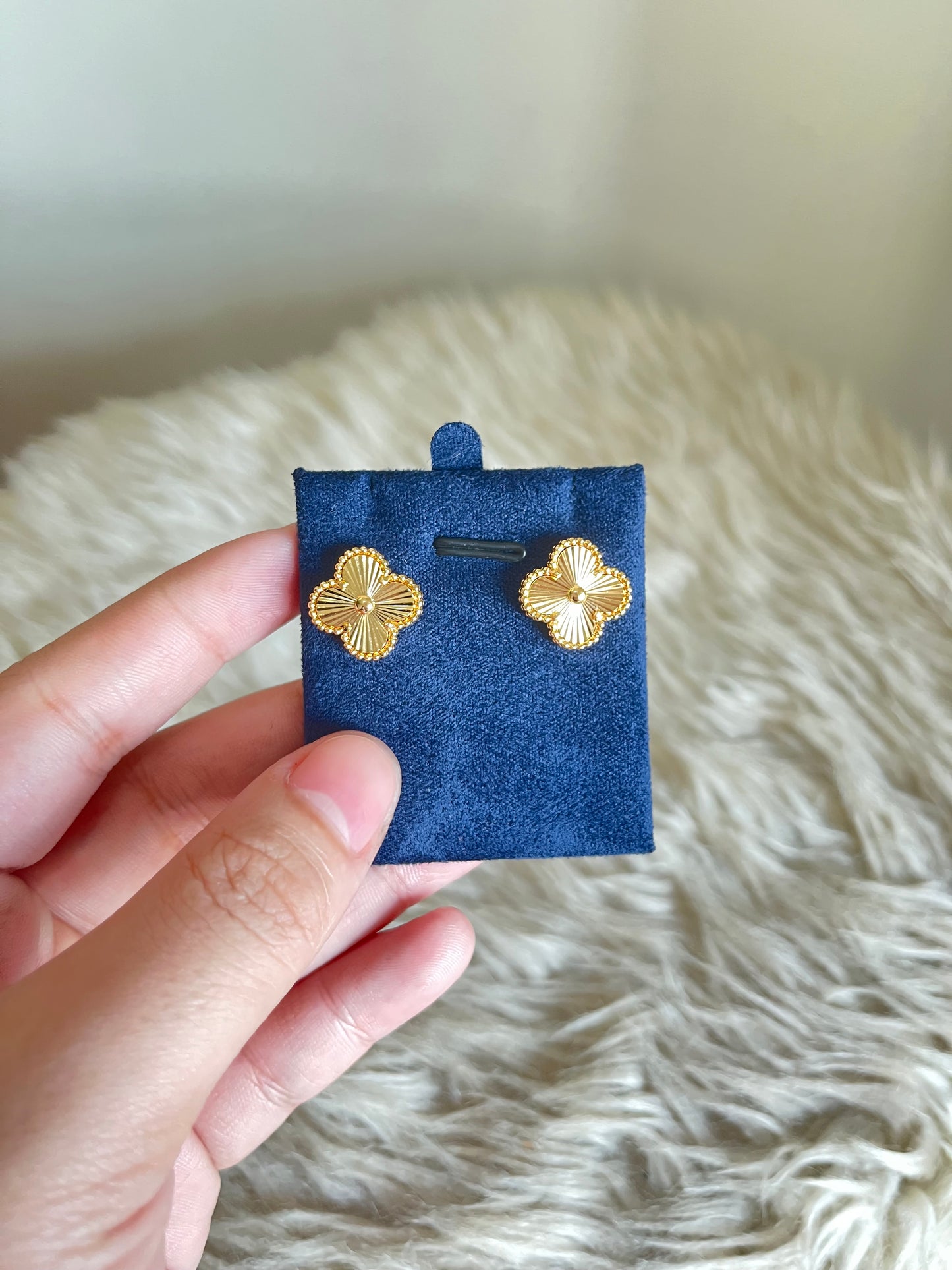 Alhambra Gold Color Earring