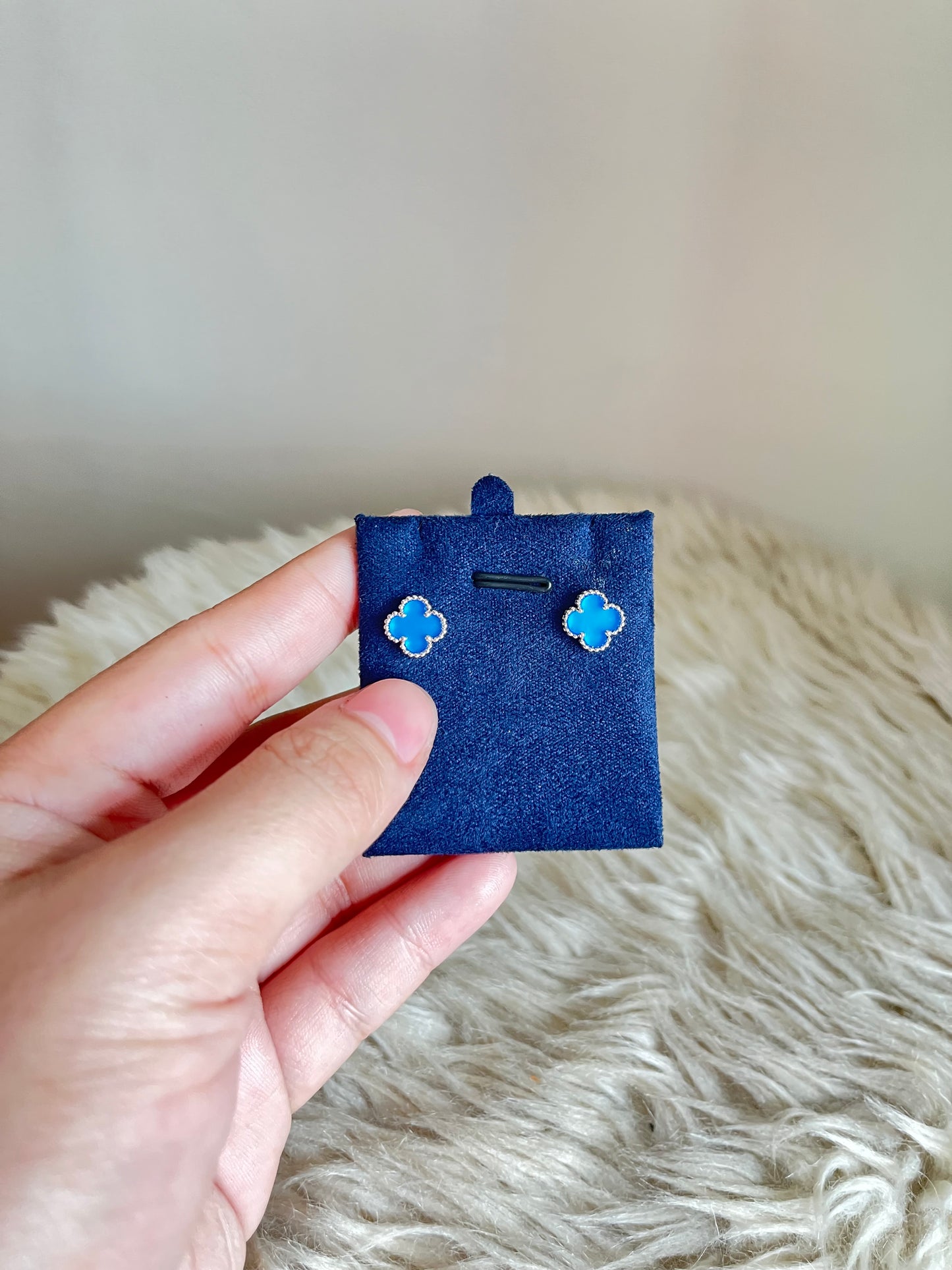 Alhambra Agate Earrings