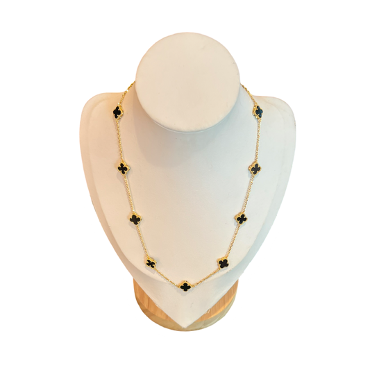 Alhambra Black Onyx Necklace