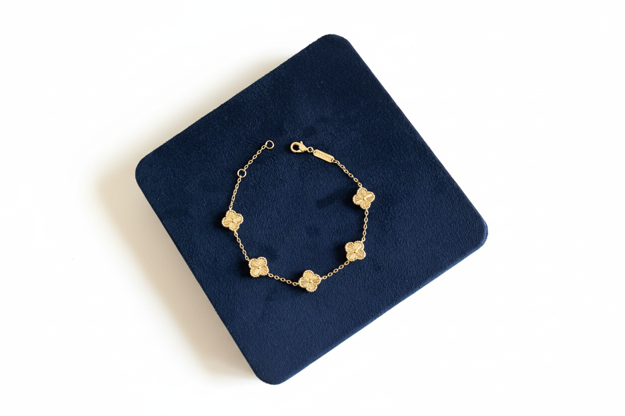 Alhambra Gold Color Bracelet